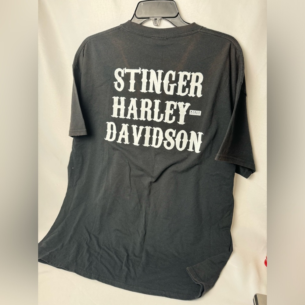 Stinger Harley Davidson shirt men’s xl black